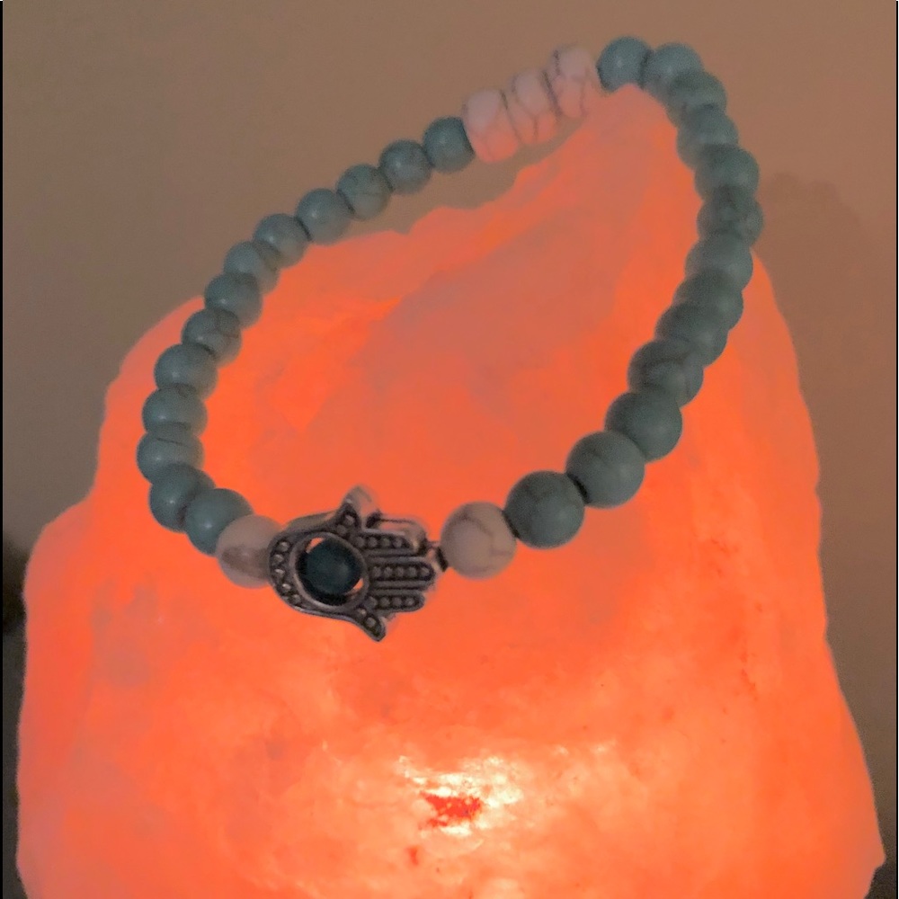 Hamsa Hand Blue Bracelet
